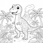 Disegno di Albertosaurus #5