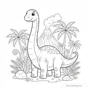 Disegno di Argentinosaurus #5