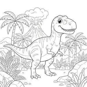 Desenho de Carcharodontosaurus #4