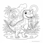Desenho de Ceratosaurus #2