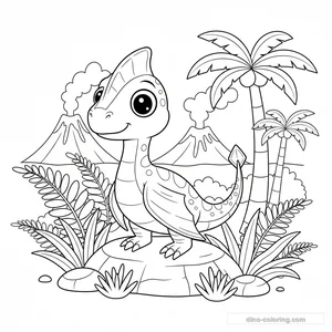 Disegno di Dimorphodon #3