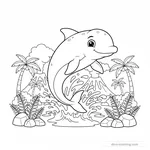 Desenho de Ichthyosaurus