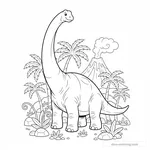 Desenho de Sauroposeidon #5