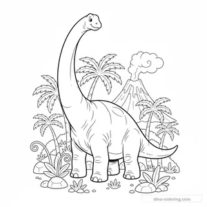 Disegno di Sauroposeidon #5