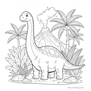 Desenho de Titanosaurus #2