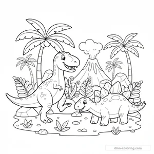 Allosaure vs Stégosaure #10