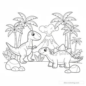 Allosaure vs Stégosaure #15