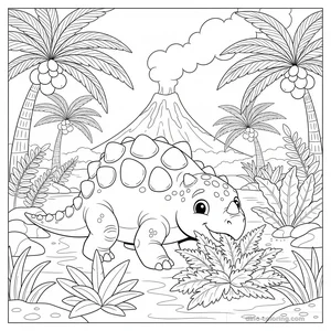 Ankylosaure Herbivore #24