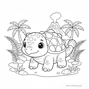 Bébé Ankylosaure #9