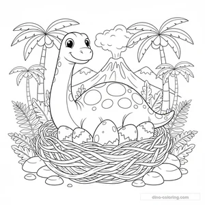 Nid d'Oeufs de Dinosaures #11