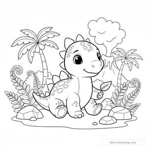 Adorable Bébé Stégosaure #8