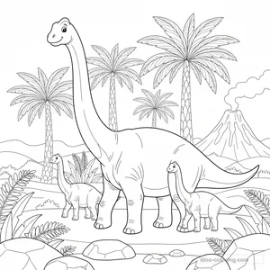 Troupeau de Brachiosaures #26