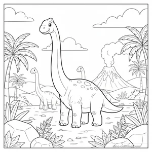 Troupeau de Brachiosaures #12