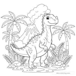 Iguanodon Debout #10