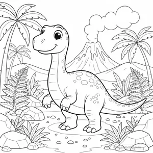 Iguanodon en Forêt #24