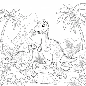 Famille Iguanodon #3