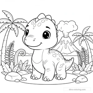 Bébé Iguanodon #8