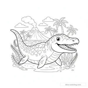 Mosasaure aux Dents Acérées #9