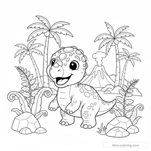 Pachycéphalosaure Amical #13