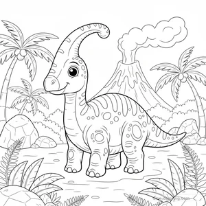 Parasaurolophus à Crête #13