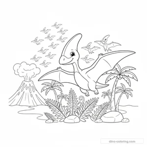 Vol de Ptéranodons #19