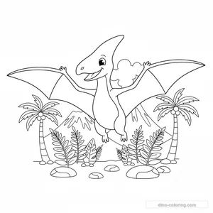 Ptérodactyle Ailes Déployées #10