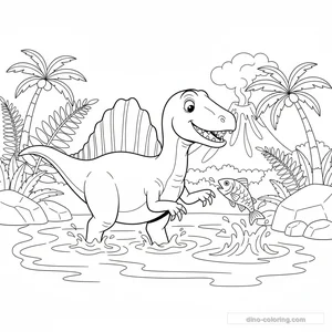 Spinosaure Aquatique #10