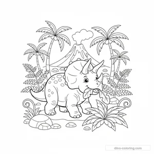 Tricératops Herbivore #18