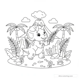 Bébé Tricératops Joueur #4