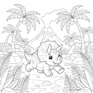 Bébé Tricératops Joueur #17