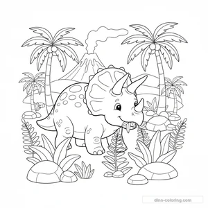 Tricératops Herbivore #32