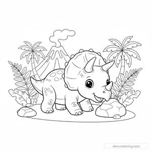 Bébé Tricératops Joueur #13