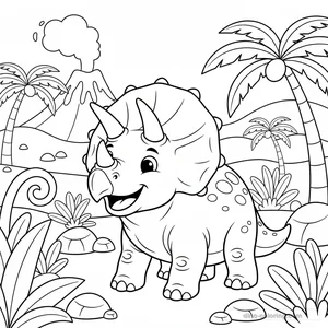 Tricératops Souriant #10