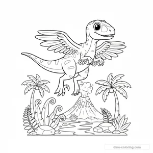 Vélociraptor Sautant #21