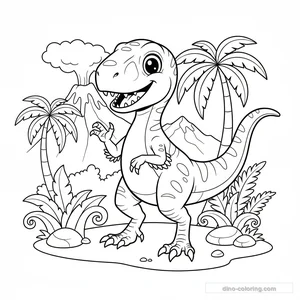 Vélociraptor Amical #22