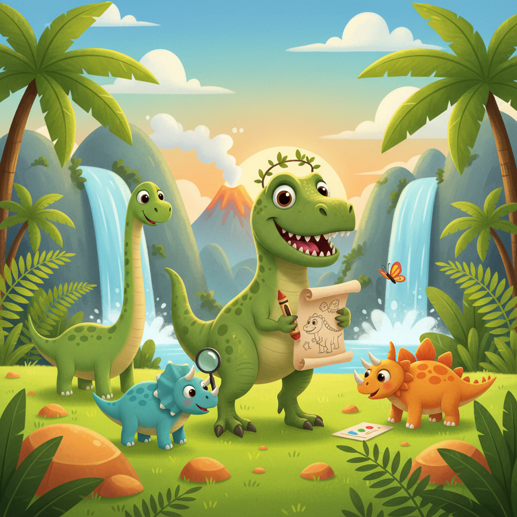 T-Rex pour enfants 🦕🦖 : Coloriages, infos fun & plus !