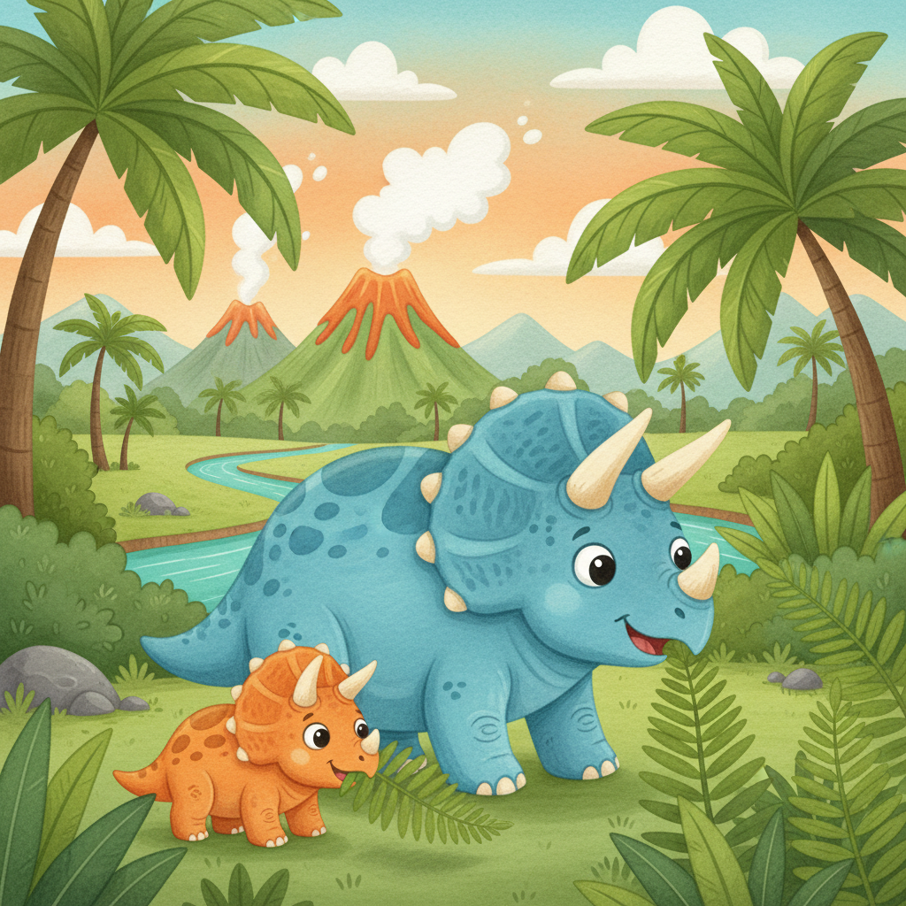 Tricératops Dinosaure Enfant 🦕 Tout Savoir sur le Dino 3 Cornes