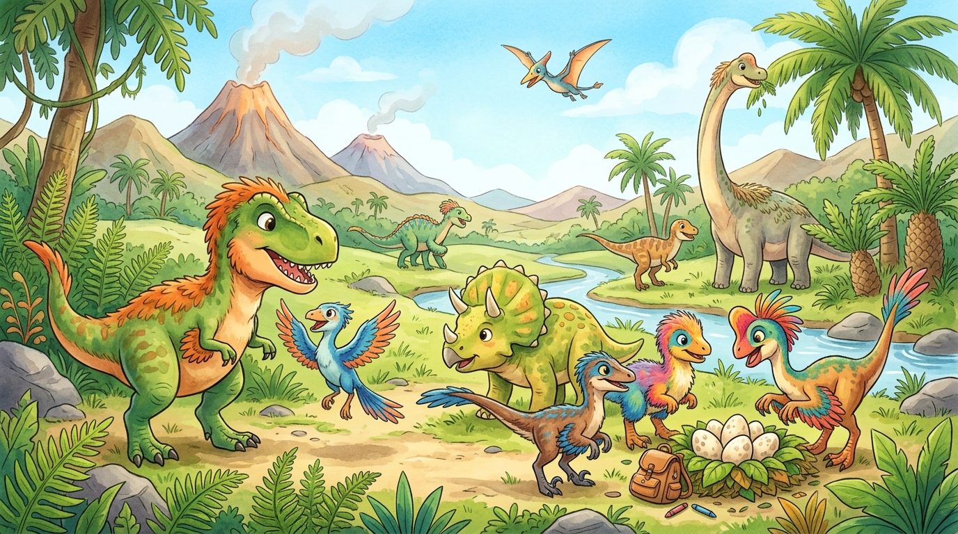 Gefiederte Dinosaurier: Faszinierender Ratgeber und Ausmalbilder 🦖🦕