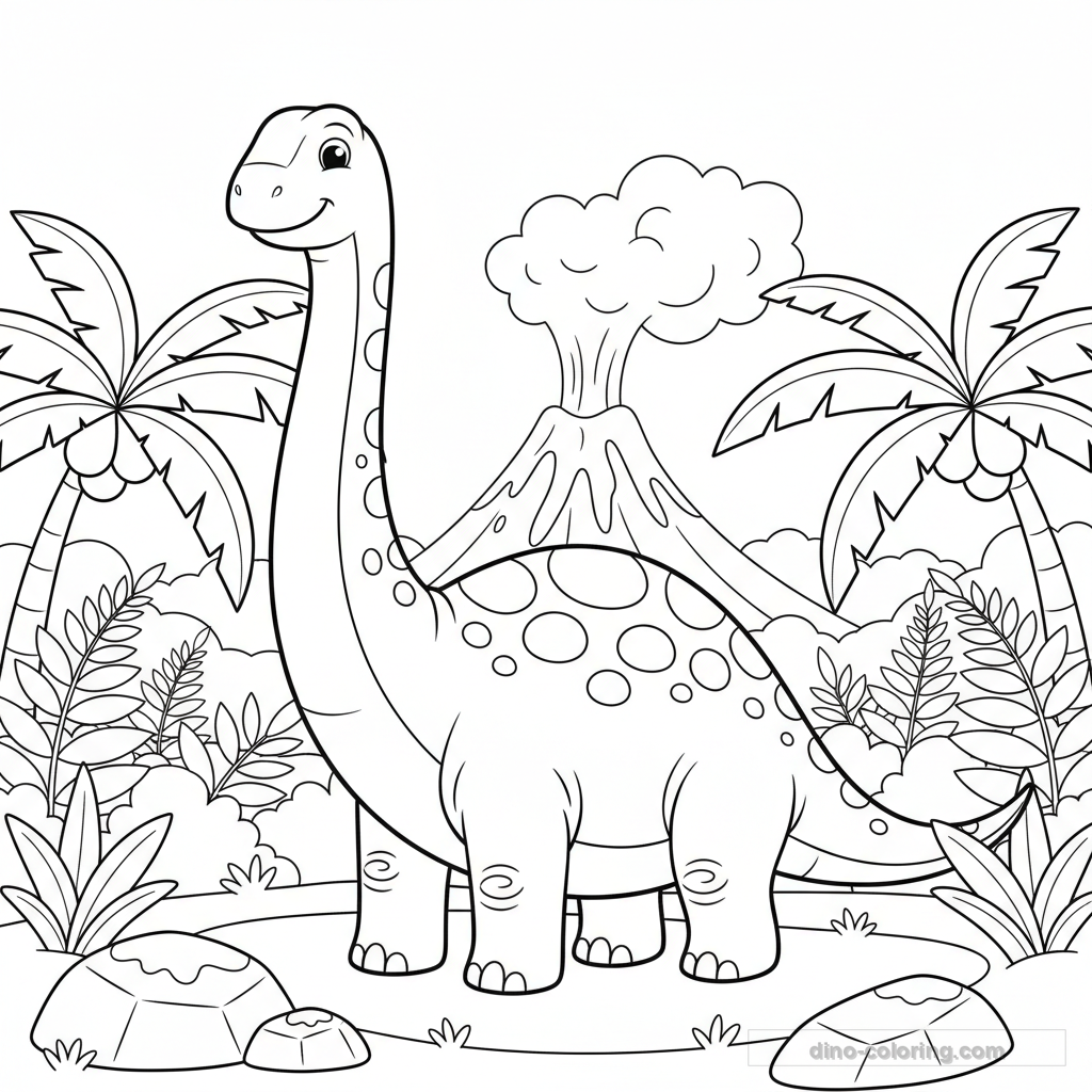 Disegno di Apatosaurus #2