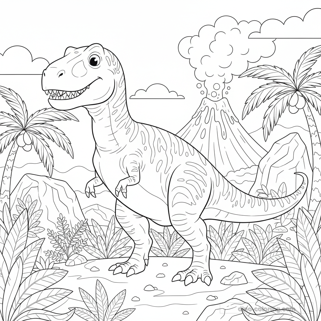 Disegno di Carcharodontosaurus #2