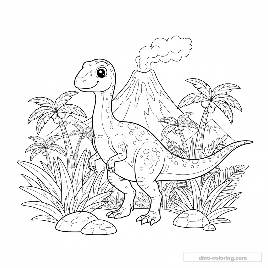 Desenho de Coelophysis #4