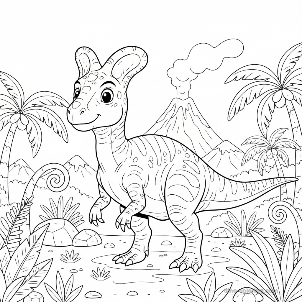 Disegno di Dilophosaurus #3