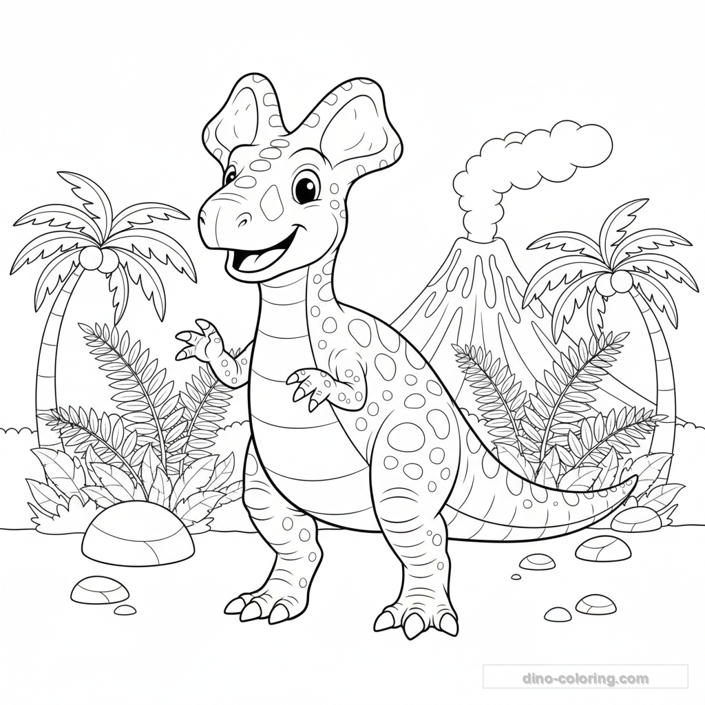 Disegno di Dilophosaurus #2