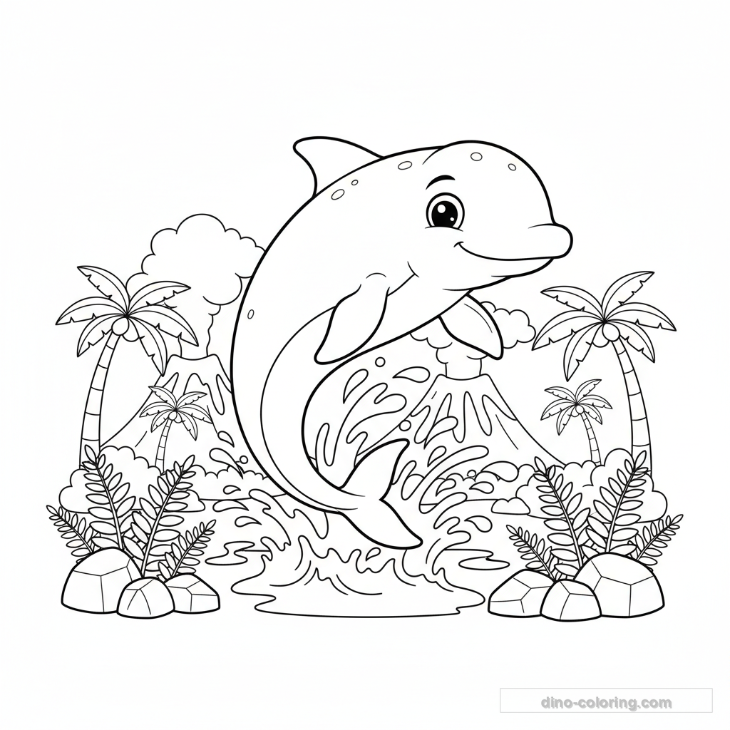 Desenho de Ichthyosaurus