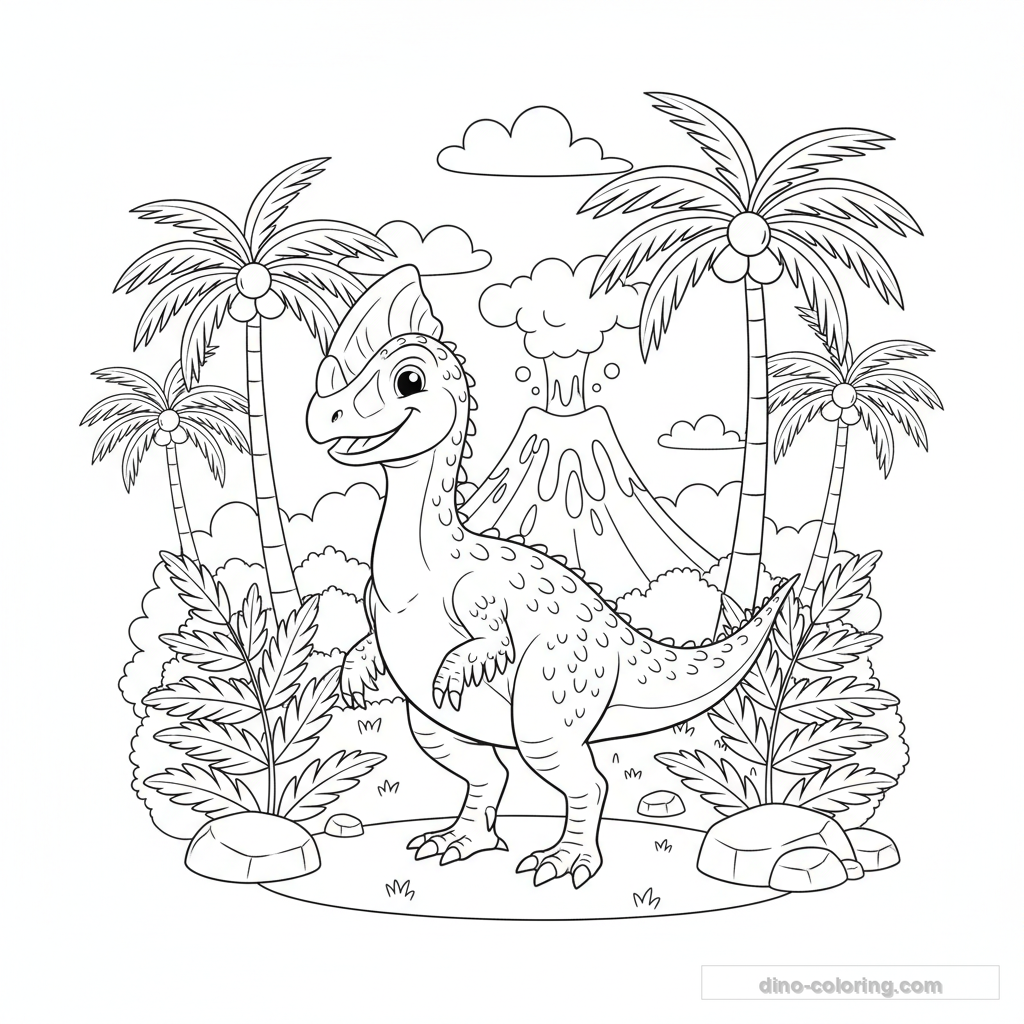 Oviraptor Ausmalbild #2