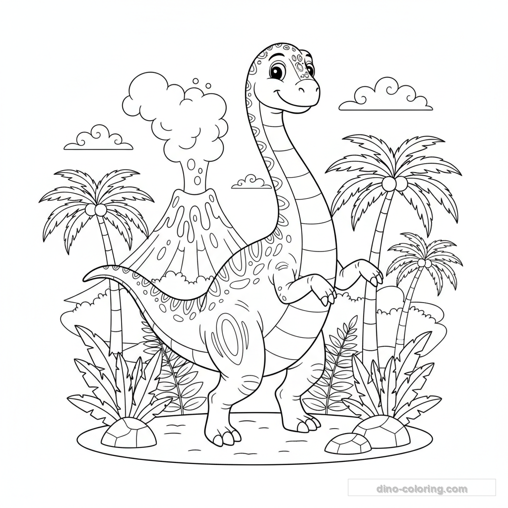 Coloriage Titanosaurus