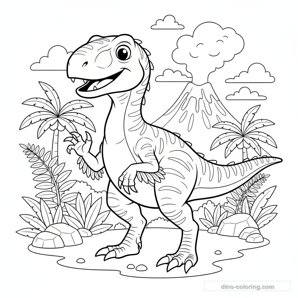 Disegno di Utahraptor #2