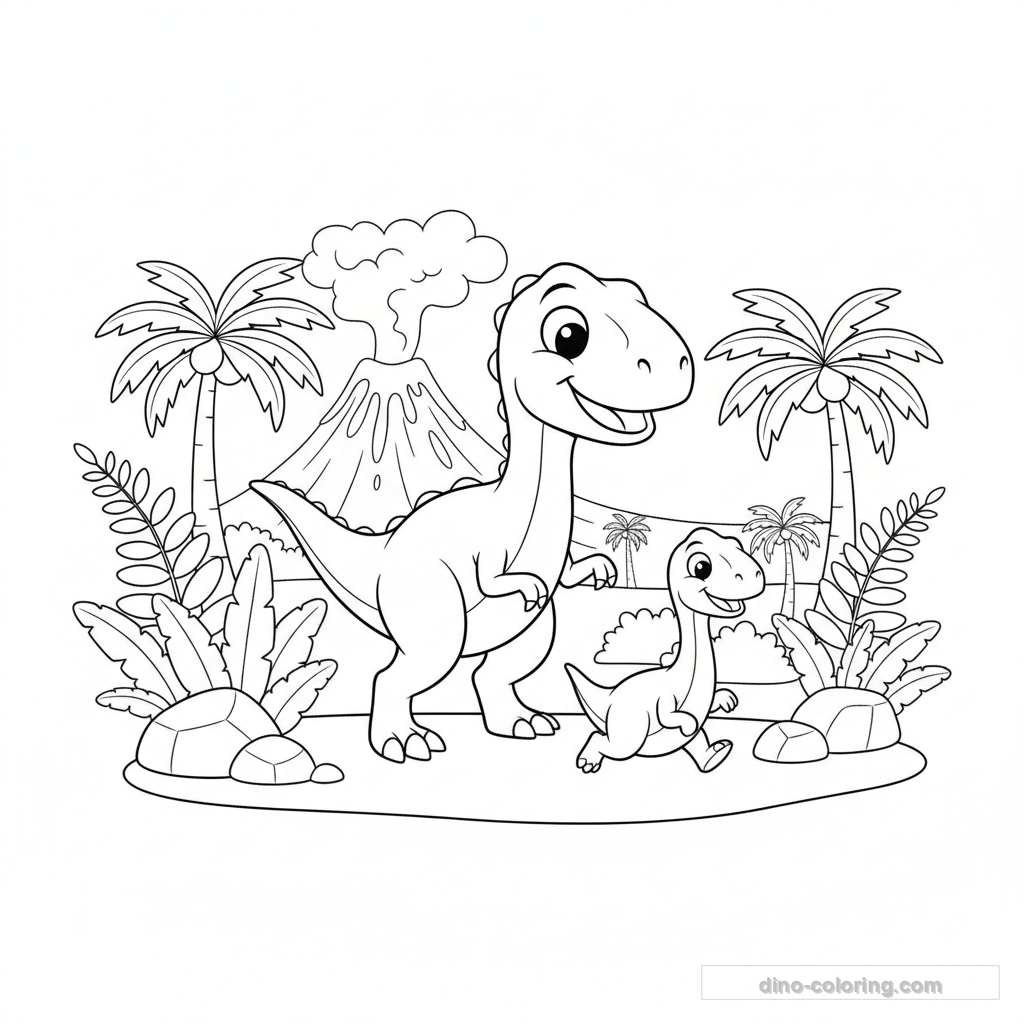 Hunting Allosaurus #7