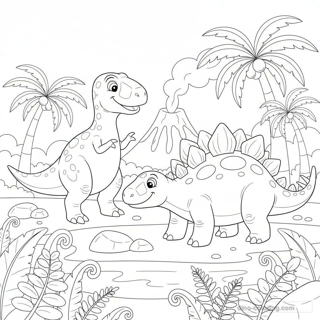 Allosaure vs Stégosaure #26