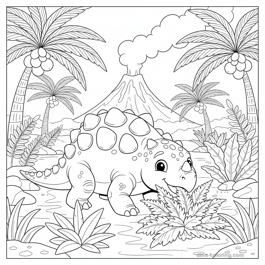 Ankylosaure Herbivore #24